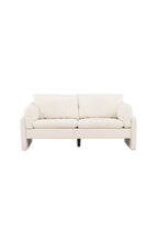 30013-101_1_os Vindel 2 Sitzer Sofa 2 Sitzer Sofa Weiß 88 x 88 x 184 Schaum,Polyester,Polyester Teddy