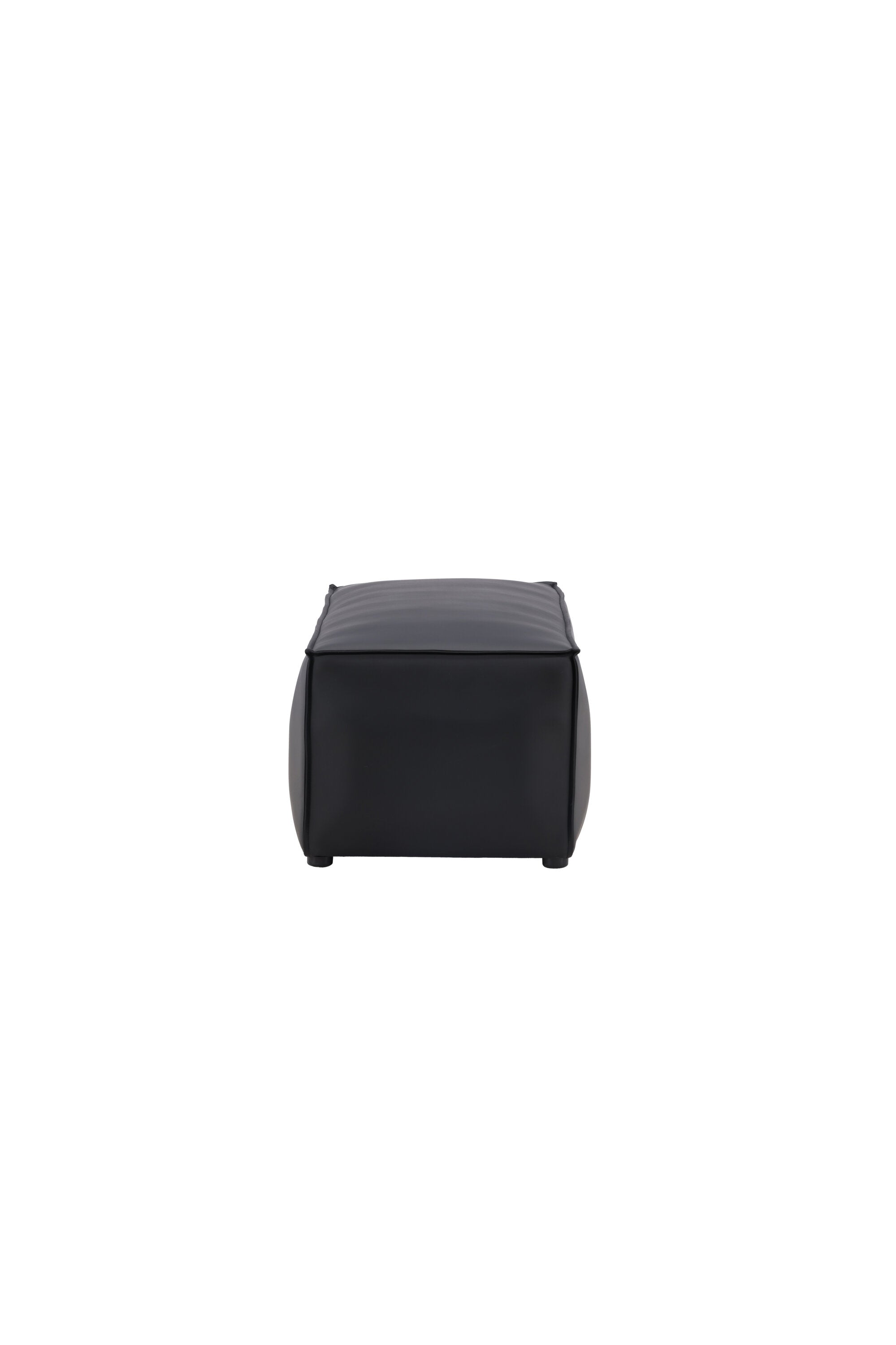 30036-100_10_os Palermo Pouf Sitzpouf Schwarz 119 x 47 x 59 Schaumstoff,MDF,PU