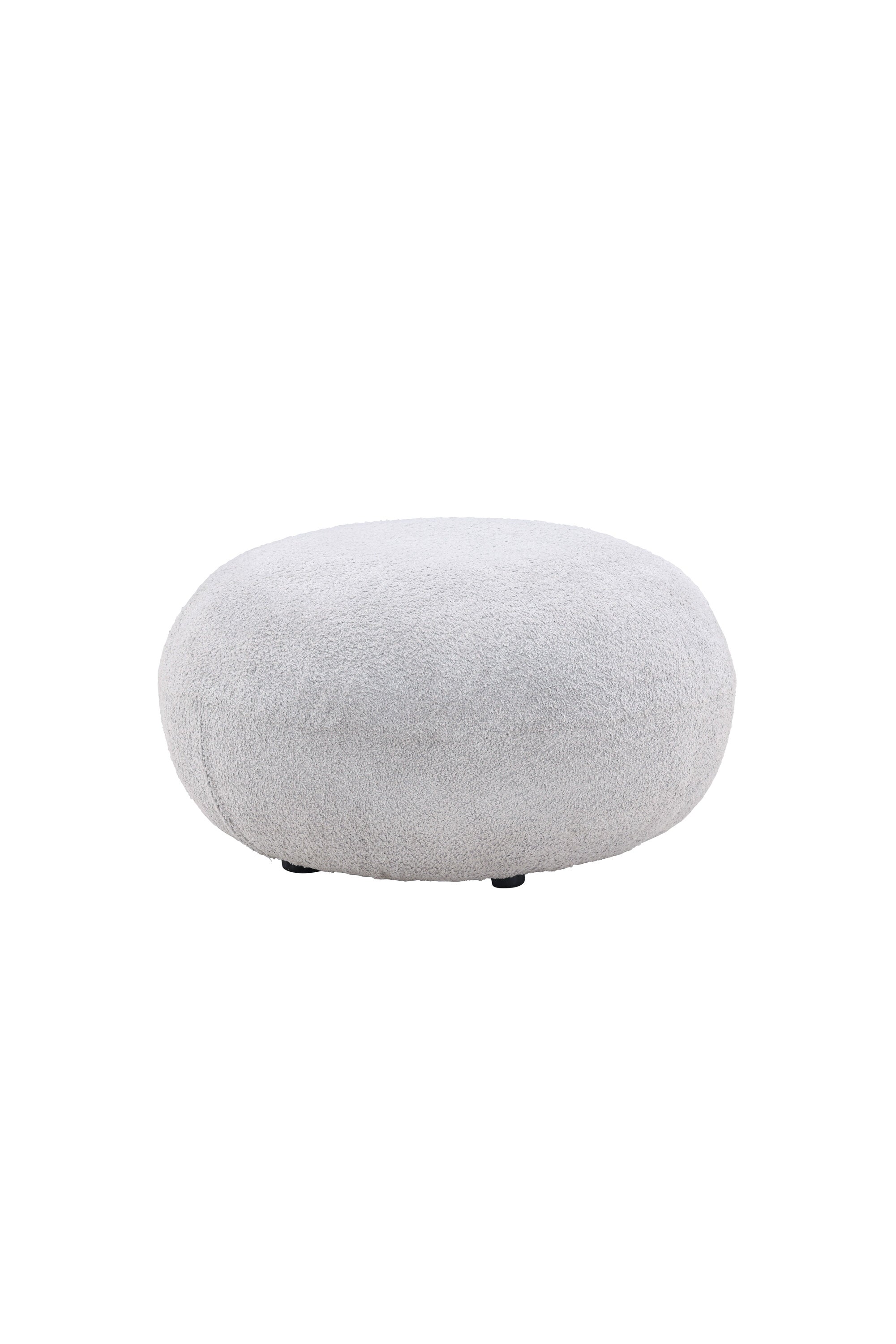 30037-106_10_os Bologna Pouf Sitzpouf 74 x 40 x 74 MDF,Polyester Teddy