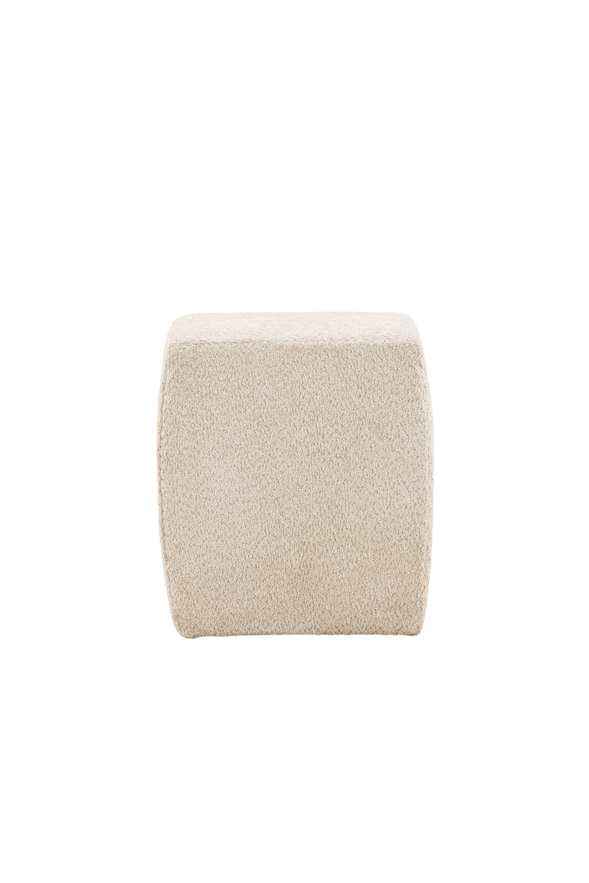 30040-125_1_os Neapel Pouf Sitzpouf Beige 40 x 45 x 40 Schaum,MDF,Polyester