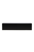 30083-100_1_os Frihamn Schublade Kommode Schwarz 45 x 35 x 160 MDF