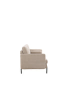 30084-102_10_os Antibes 3 Sitzer Sofa 3 Sitzer Sofa Beige,Schwarz 87 x 86 x 210 Schaum,Metall,Polyester