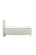 30100-101_10_os Bett Mesa Einzelbett Beige 200 x 66 x 90 Spanplatte,Schaum,Metall,Plastik,Polyether,Polypropylen,Textil,Holz