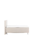 30101-101_10_os Bett Mesa Einzelbett Beige 200 x 66 x 120 Spanplatte,Schaum,Metall,Kunststoff,Polyether,Polypropylen,Textil,Holz