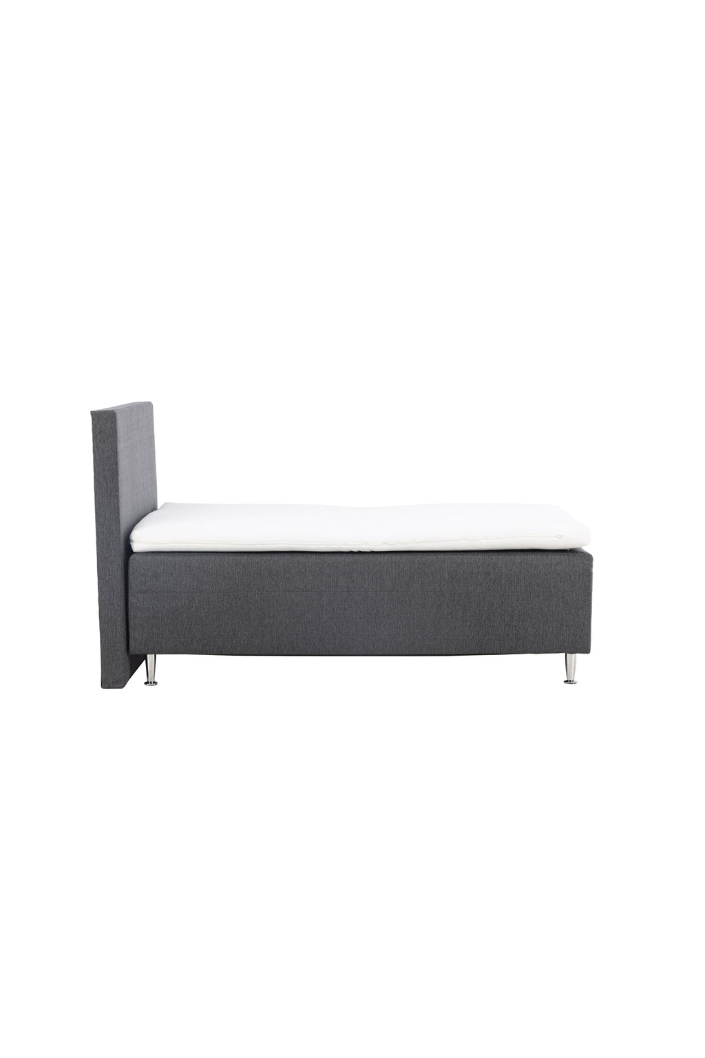 30101-103_10_os Bett Mesa Einzelbett Dunkelgrau 200 x 66 x 120 Spanplatte,Schaum,Metall,Kunststoff,Polyether,Polypropylen,Textil,Holz