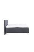 30102-103_10_os Bett Mesa Doppelbett Dunkelgrau 200 x 66 x 180 Spanplatte,Schaum,Metall,Kunststoff,Polyether,Polypropylen,Textil,Holz