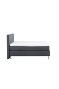 30105-103_10_os Bett Toledo Doppelbett Dunkelgrau 200 x 66 x 180 Spanplatte,Schaum,Metall,Kunststoff,Polyether,Polypropylen,Textil,Holz