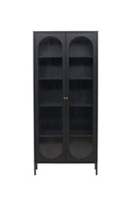 30115-100_1_os Lima Schrank Schrank Schwarz 35 x 180 x 80 Glas,Stahl