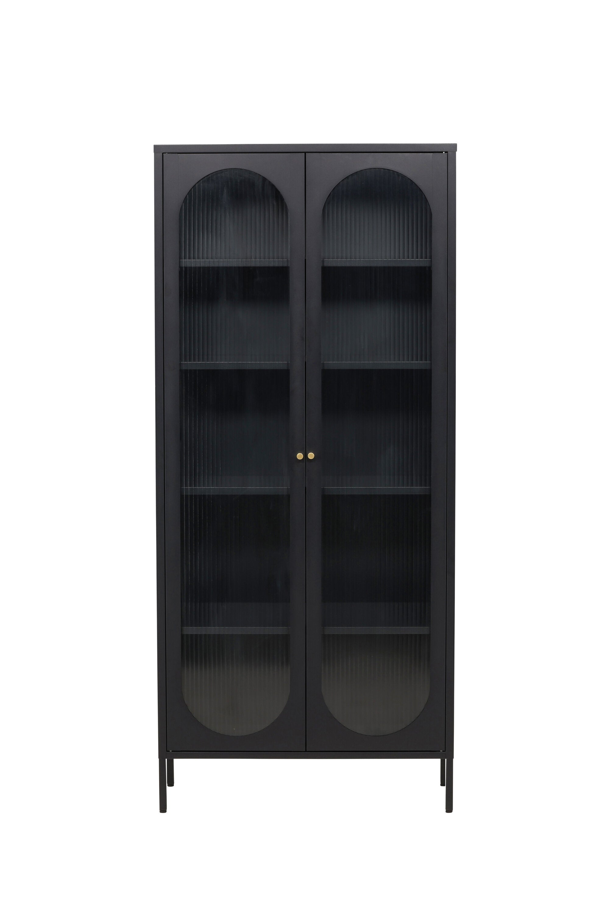 30115-100_1_os Lima Schrank Schrank Schwarz 35 x 180 x 80 Glas,Stahl