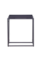 30120-105_10_os Porto Beistelltisch Beistelltisch Dunkelgrau 45 x 45 Stahl