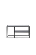 30125-100_1_os Campinas Couchtisch Couchtisch Schwarz 60 x 90 Glas,Stahl