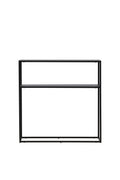 30128-100_1_os Georgetown Beistelltisch Beistelltisch Schwarz 30 x 80 Stahl