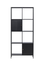 30134-100_1_os Porto Seguro Schublade Regal Schwarz 35 x 180 x 80 Stahl