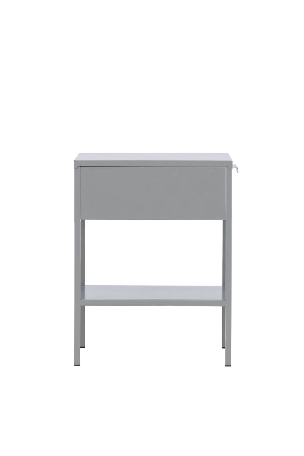 30139-106_10_os Sacramento Drawer Nachttisch Hellgrau 40 x 40 Stahl