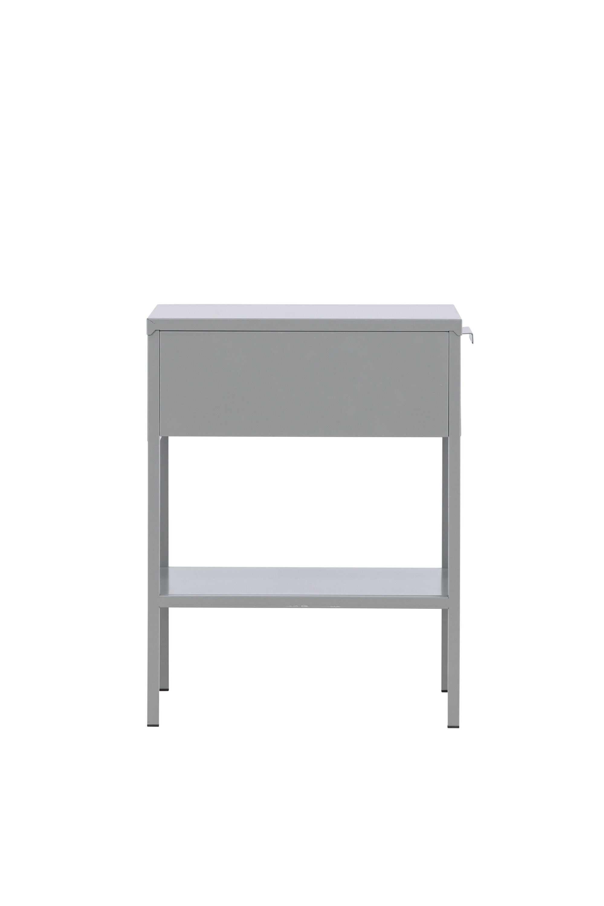 30139-106_10_os Sacramento Drawer Nachttisch Hellgrau 40 x 40 Stahl