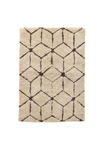 30141-122_1_os Petrus Teppich Badematte Dunkelbraun,Elfenbein 90 x 60 Baumwolle