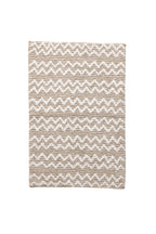 30142-120_1_os Philippa Teppich Badematte Sand,Weiß 90 x 60 Baumwolle