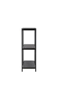 30152-100_10_os Heim Shelf Regal Schwarz 40 x 120 x 120 MDF,Stahl
