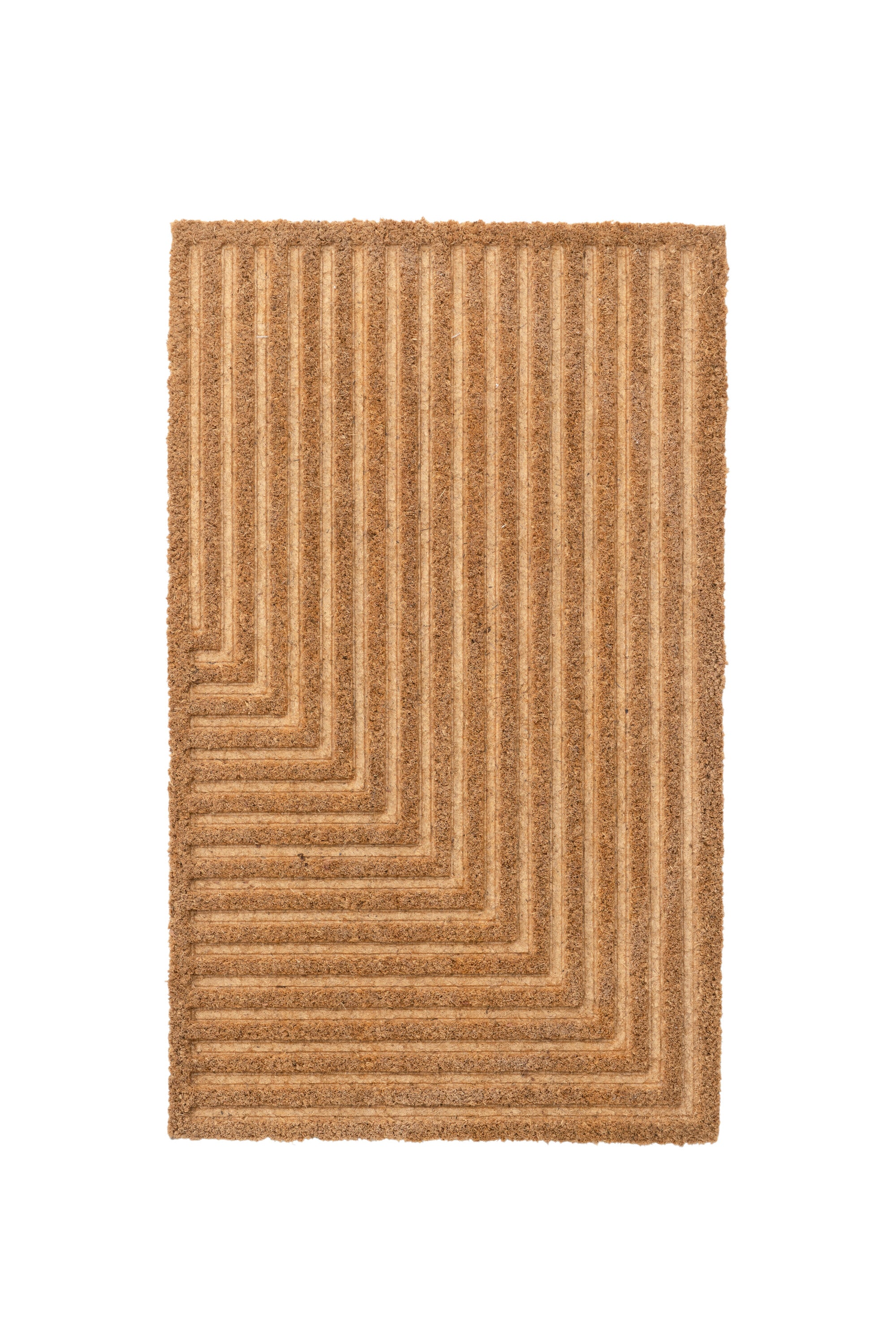 30162-107_1_os Jon Teppich Fußmatte Schwarz,Natur 75 x 45 Kokos,Latex