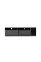 30166-100_1_os Girona Tv Ständer Tv Board Schwarz 40 x 50 x 180 MDF