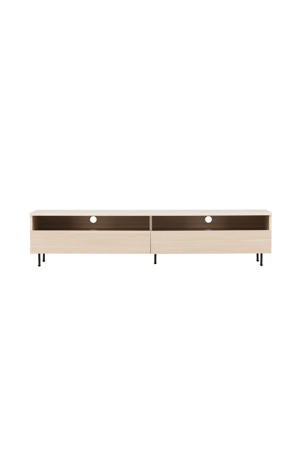 30167-130_1_os Navarra Tv Stand Tv Board Schwarz,Whitewash 40 x 40 x 180 MDF,Metall