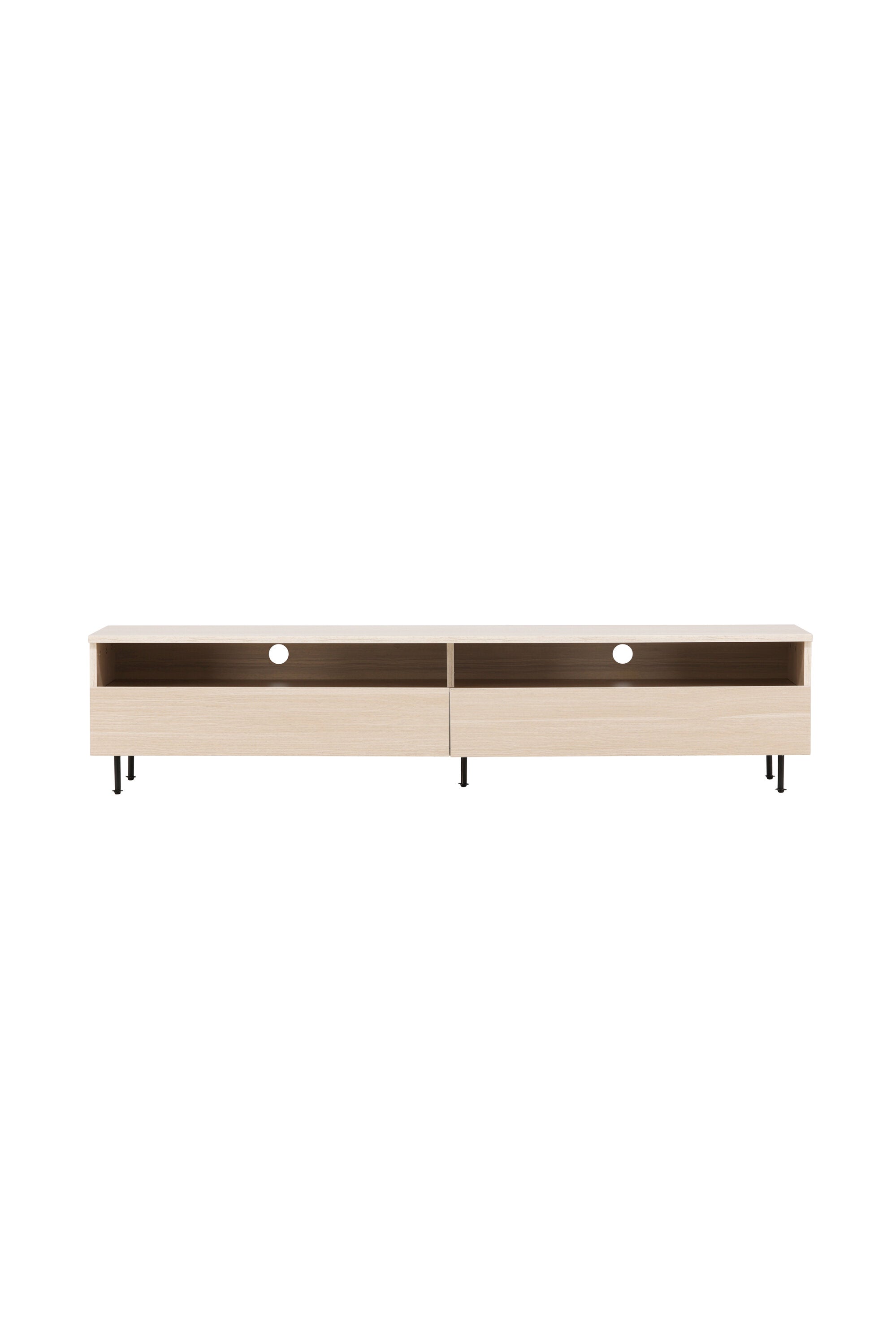 30167-130_1_os Navarra Tv Stand Tv Board Schwarz,Whitewash 40 x 40 x 180 MDF,Metall