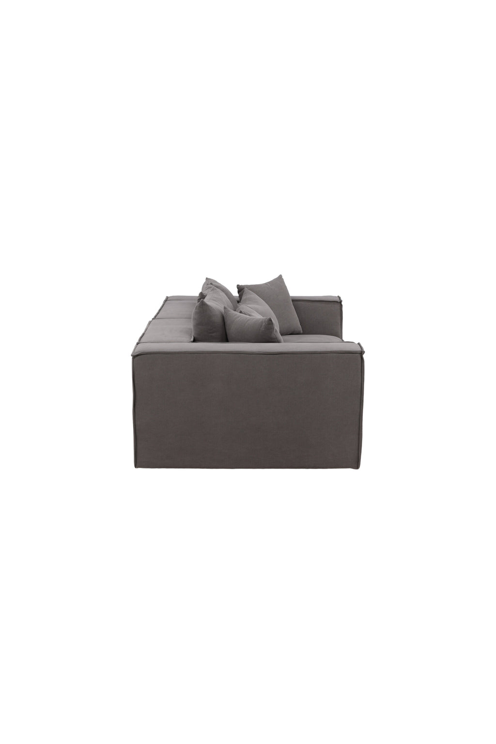 40000-102_10_os Gillholmen 3 Sitzer Sofa 3 Sitzer Sofa Schwarz,Grau 116 x 80 x 232 Baumwolle,Faser,Leinen,Kiefer,Polyester Leinen