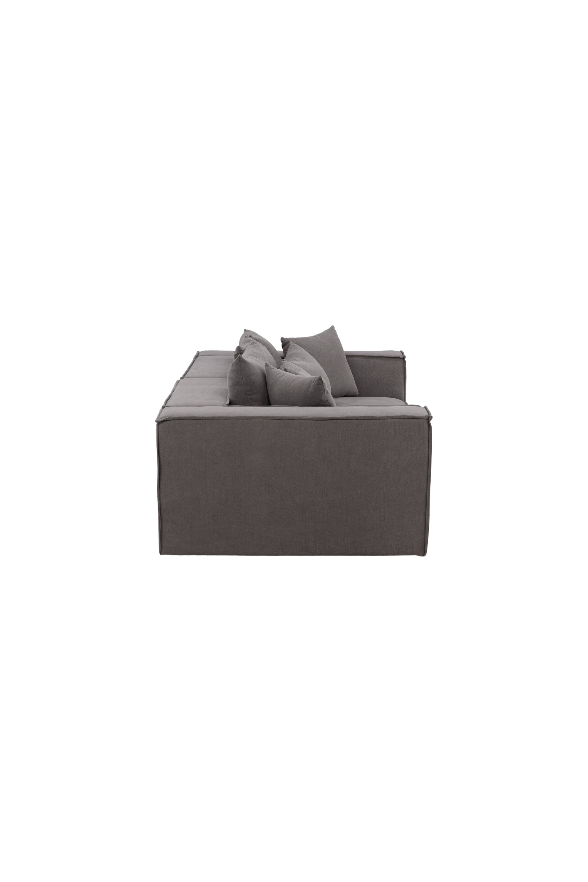 40000-102_10_os Gillholmen 3 Sitzer Sofa 3 Sitzer Sofa Schwarz,Grau 116 x 80 x 232 Baumwolle,Faser,Leinen,Kiefer,Polyester Leinen