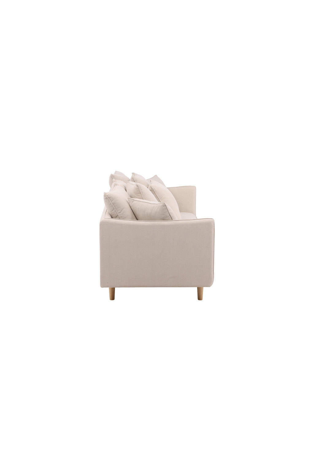 40000-110_10_os Segelskären 3 Sitzer Sofa 3 Sitzer Sofa Beige 92 x 91 x 240 Birke,Baumwolle,Faser,Leinen,Kiefer,Polyester Leinen