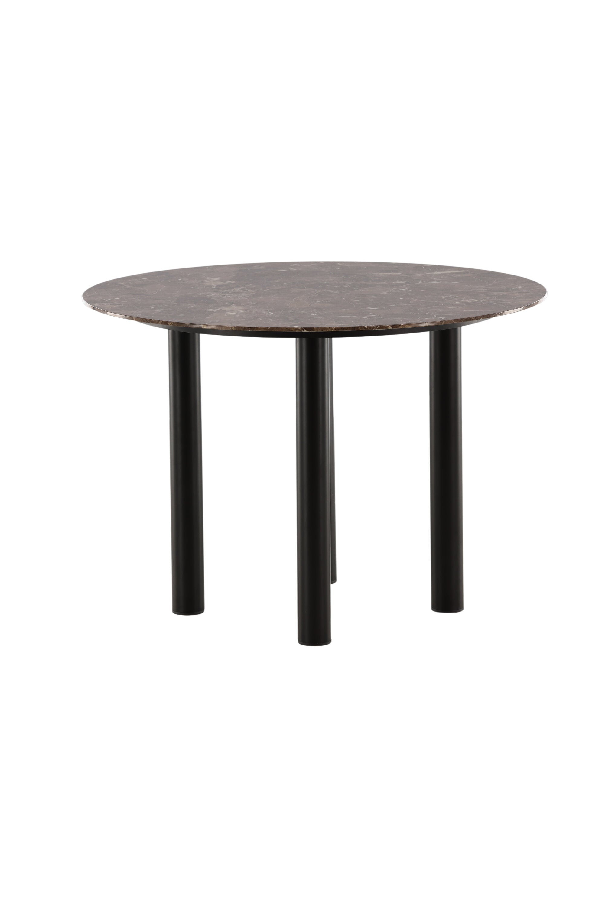 46100-150_10_os Havsten Tisch Runder Esstisch Schwarz,Braun ⌀106 Glas,Metall