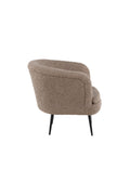 47000-140_10_os Nordkoster Sessel Schwarz,Beige 80 x 75 x 81 Schaumstoff,Sperrholz,Polyester,Stahl