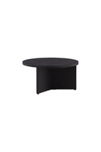 48000-451_10_os Saltö Großer Tisch Couchtisch Schwarz ⌀85 MDF,Furnier