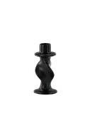 58104-100_10_os Glory Kerzenhalter Wohnaccessoires Schwarz ⌀6 Steinzeug