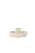 58107-102_10_os Otis Kerzenhalter Wohnaccessoires Beige ⌀11 Steinzeug