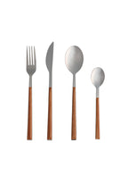59208-103_1_os Jublie Besteck Geschirr Silber,Braun Edelstahl