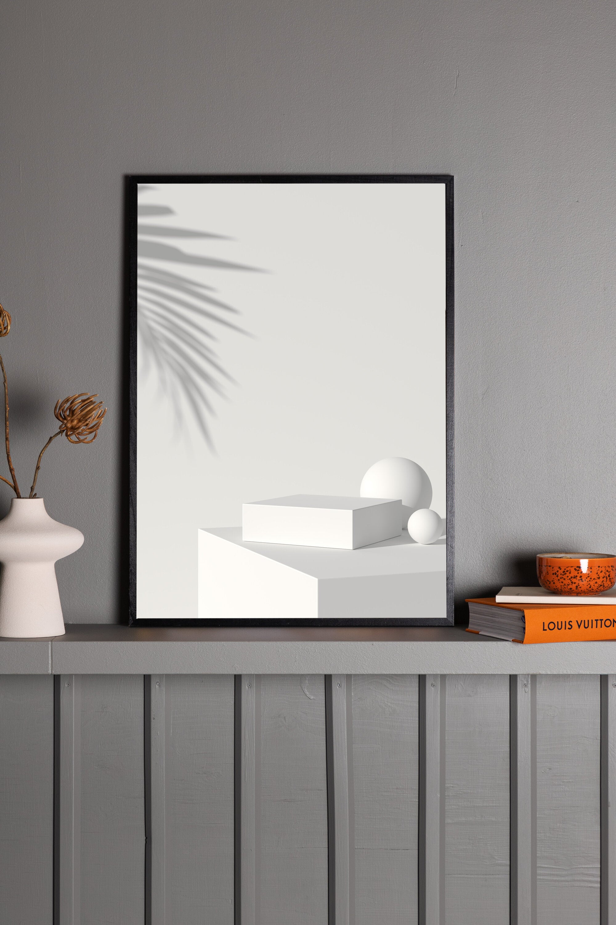 Weiße Box Poster