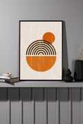 60021-001_ms Hathor Poster Wanddekoration Beige 30 x 21 Papier