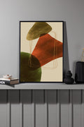 60024-003_ms Canyon Poster Wanddekoration Beige 70 x 50 Papier