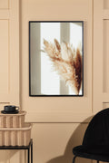 60027-004_ms Pampas Poster Wanddekoration Beige 100 x 70 Papier