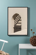 60038-001_ms Balkon Poster Wanddekoration Weiß 30 x 21 Papier