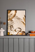 60041-004_ms Strandposter Wanddekoration Beige 100 x 70 Papier