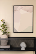 60043-003_ms Creme Poster Wanddekoration Beige 70 x 50 Papier