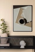 60044-002_ms Kaffee Poster Wanddekoration Weiß 40 x 30 Papier