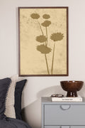 60070-002_ms Blumenkunst Poster Wanddekoration Beige 40 x 30 Papier
