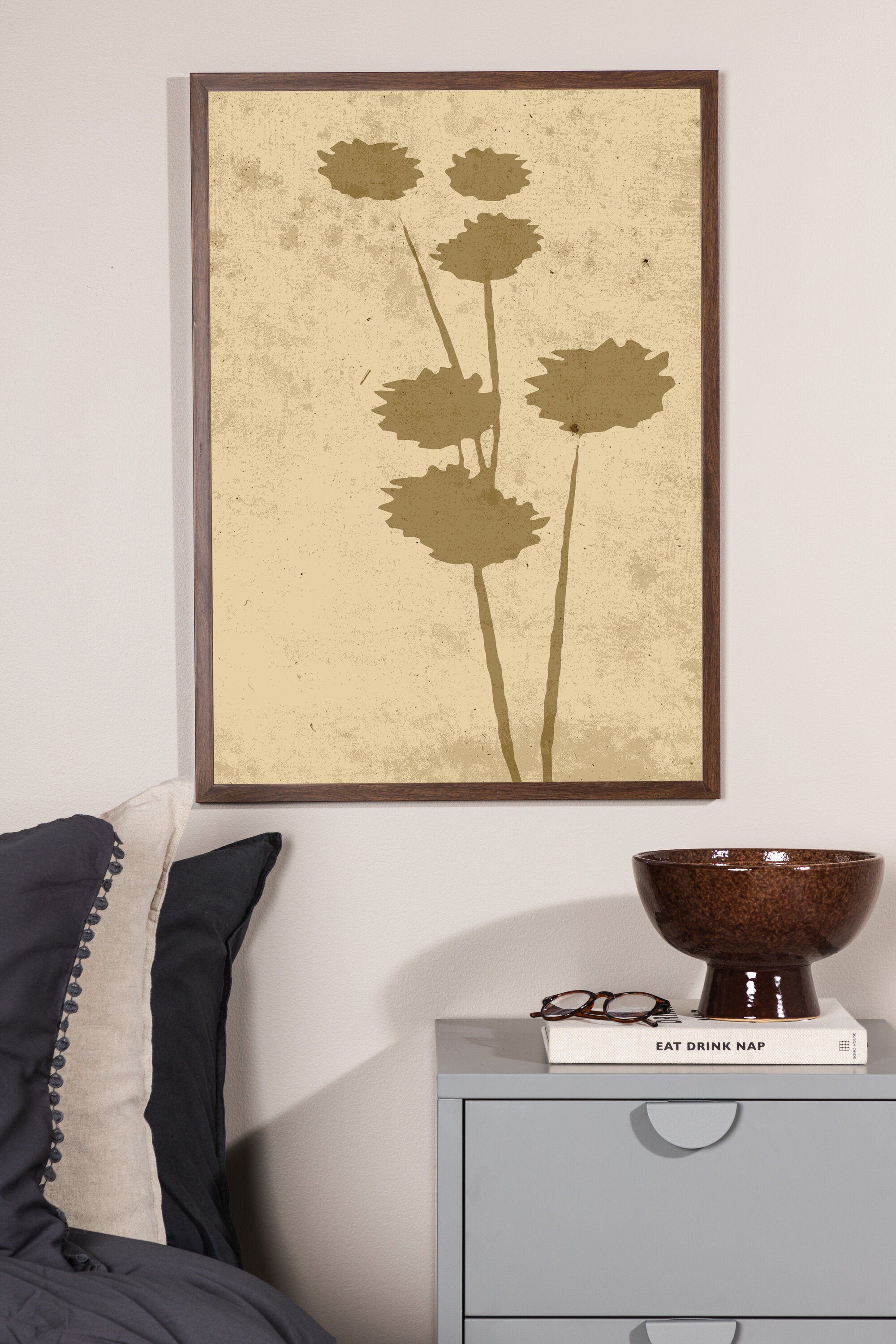 Blumenkunst Poster