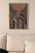 60078-002_ms Structures Poster Wanddekoration Braun 40 x 30 Papier