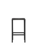 61125-100_10_os Polly Bar Chair Barhocker Schwarz 40 x 66 x 45 Seil,Stahl