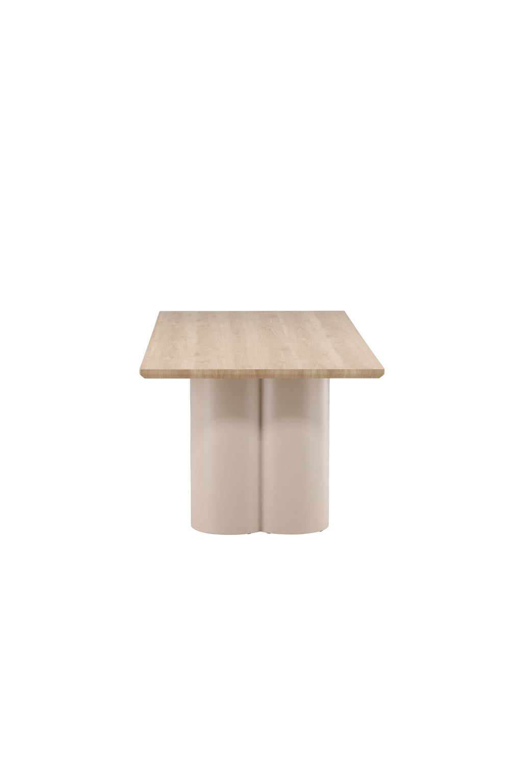 61131-222_10_os Olivia Rechteckiger Esstisch Rechteckiger Esstisch Beige,Whitewash 210 x 100 MDF,Paper Laminate