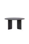 61143-100_10_os Askerön Sofatisch Couchtisch Schwarz ⌀80 MDF