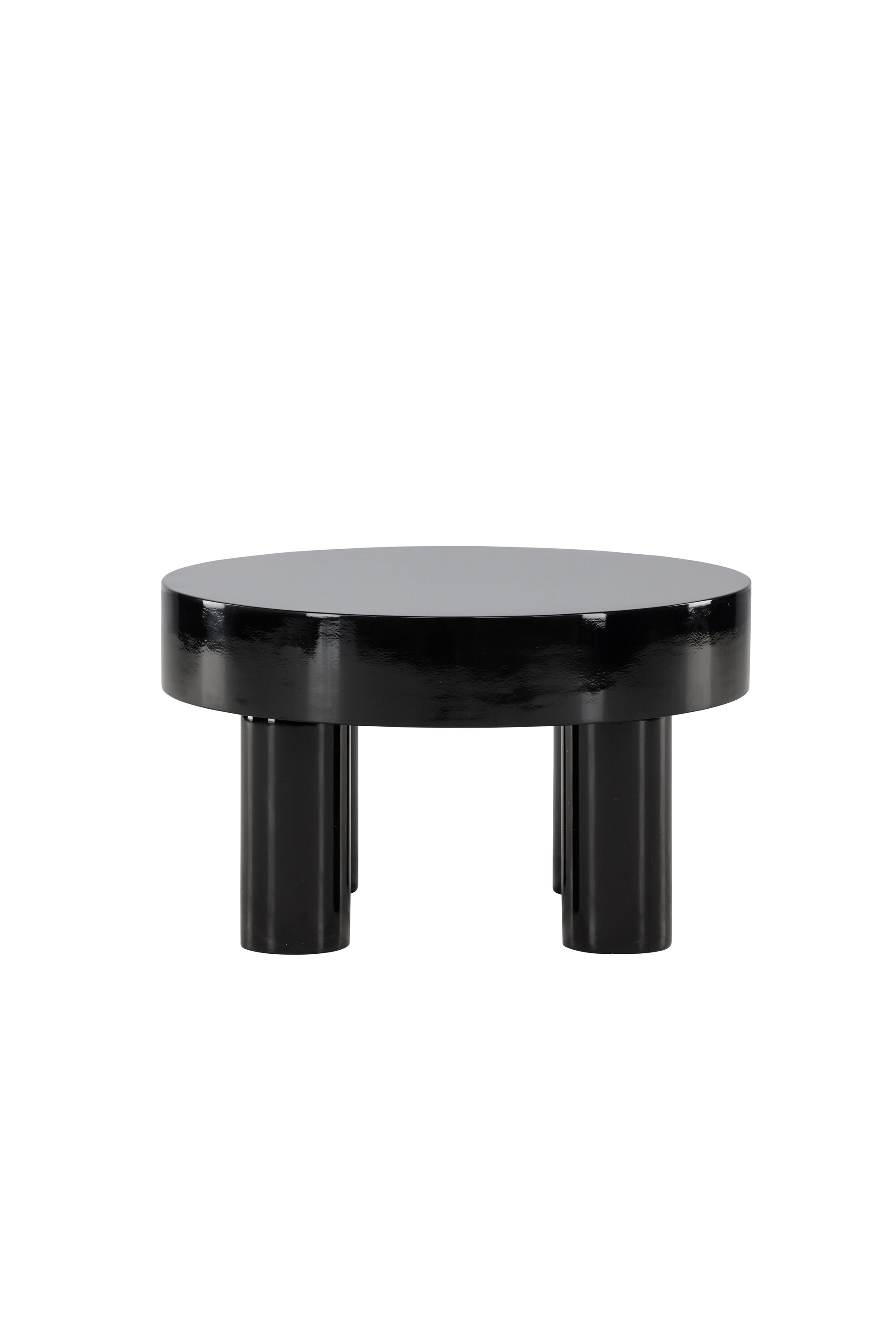 61191-100_10_os Varberg Sofa Table Couchtisch Schwarz ⌀60 MDF